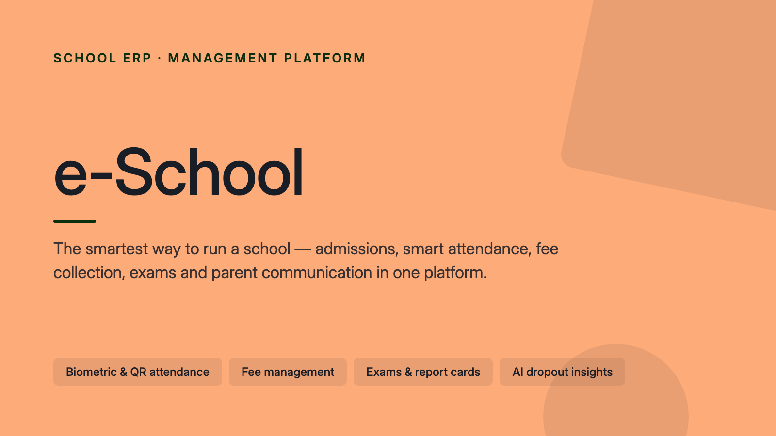 eSchool — Learning Management System